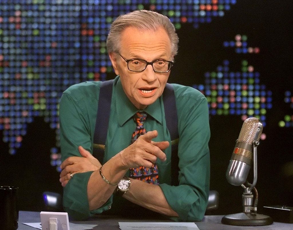 Larry King sick with COVID-19