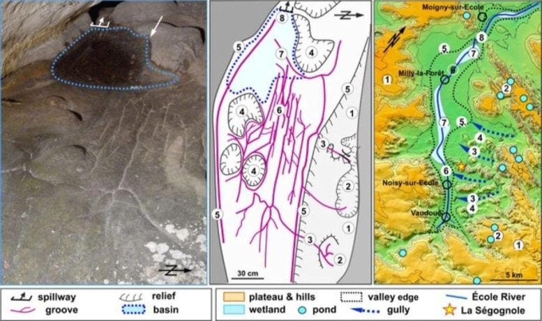 Cave Floor École River Valley Map