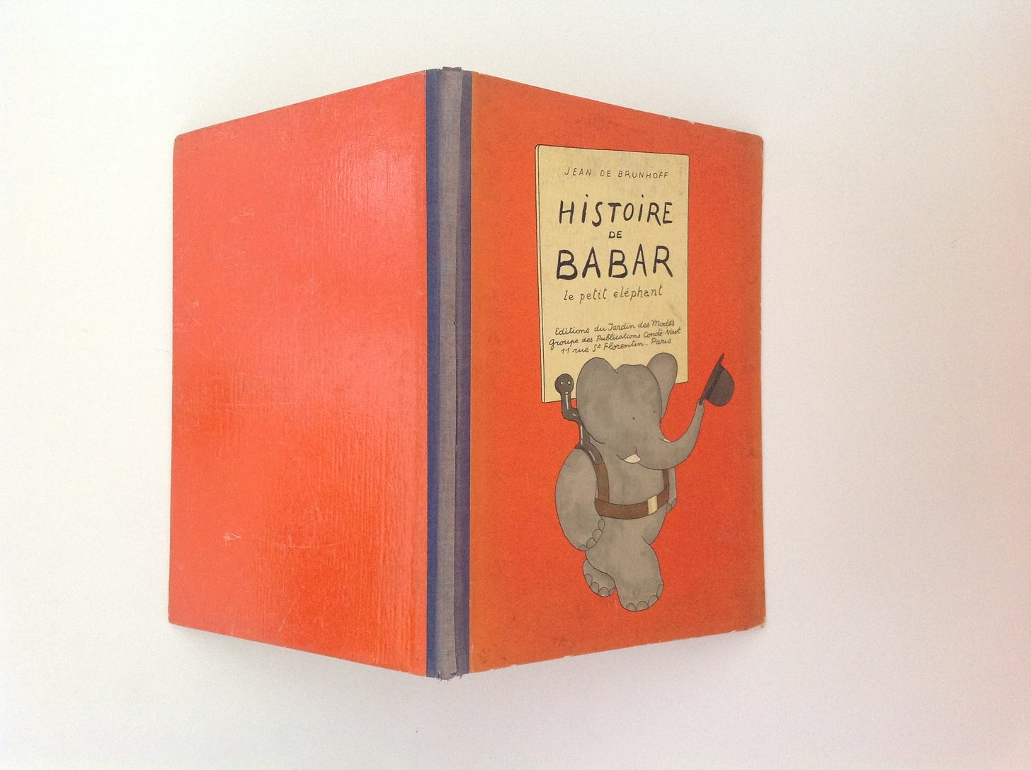 Histoire De Babar Le Petit Elephant - First Edition 1931 by JEAN DE ...