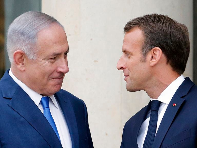 Netanyahu to Macron: "Not the time" for Trump Iran summit