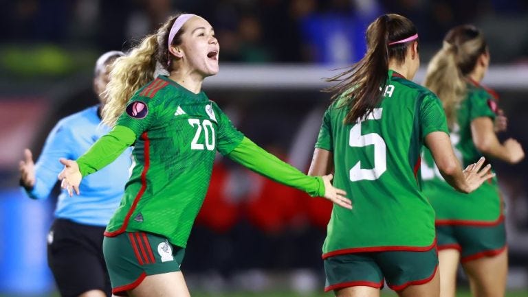 El increíble efecto que tomó el gol de Mayra Pelayo en el triunfo de México  sobre EU