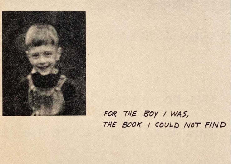 Dedicatoria dun libro de Ed Emberley, ilustrador estadounidense de libros infantís