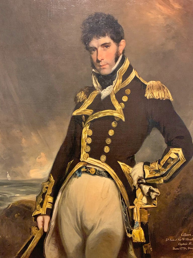 Captain Gilbert Heathcote RN (1801-5) | Captain Gilbert Heat… | Flickr