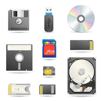 Computer memory storage devices