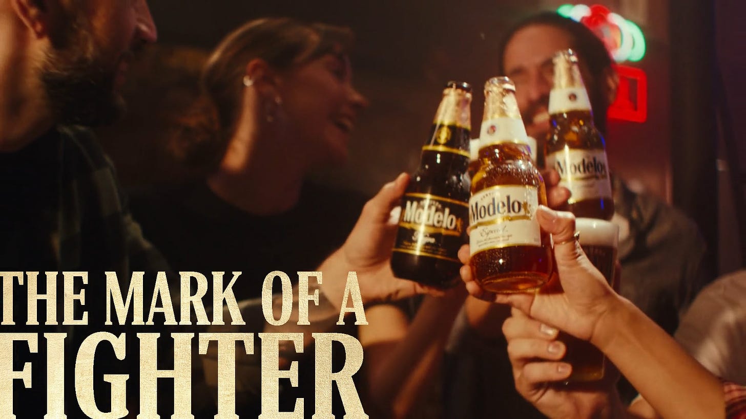 Modelo: The Mark of a Fighter | Bartender on Vimeo