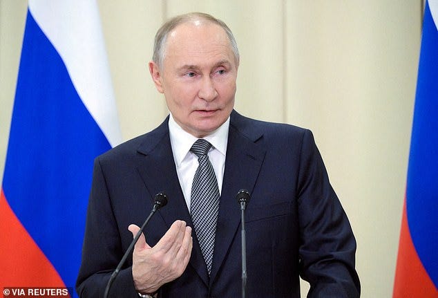 Russian President Vladimir Putin