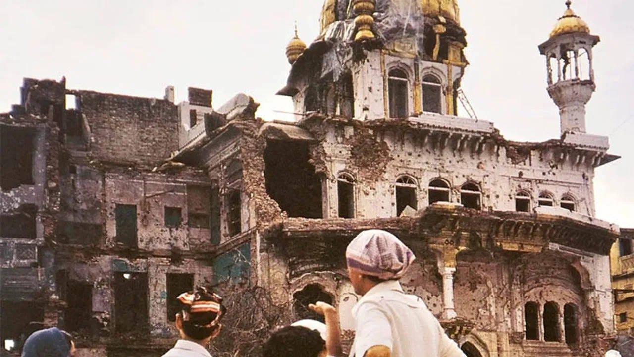 Operation Blue Star: Operation Blue Star anniversary: How it changed the  politics and history of India | India News - Times of India