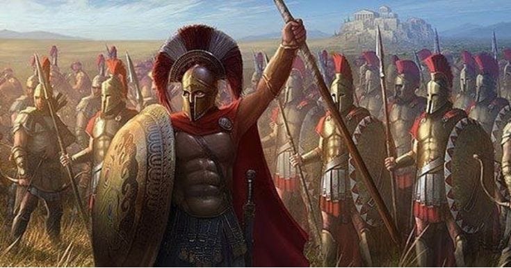 Spartan Spearmen Army | Greek warrior, Greco persian wars, Ancient greece  mythology