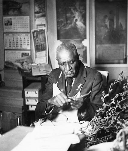 Dr. George Washington Carver was an American scientist, educator, and inventor. Photo Courtesy National Archives and Records Administration.
