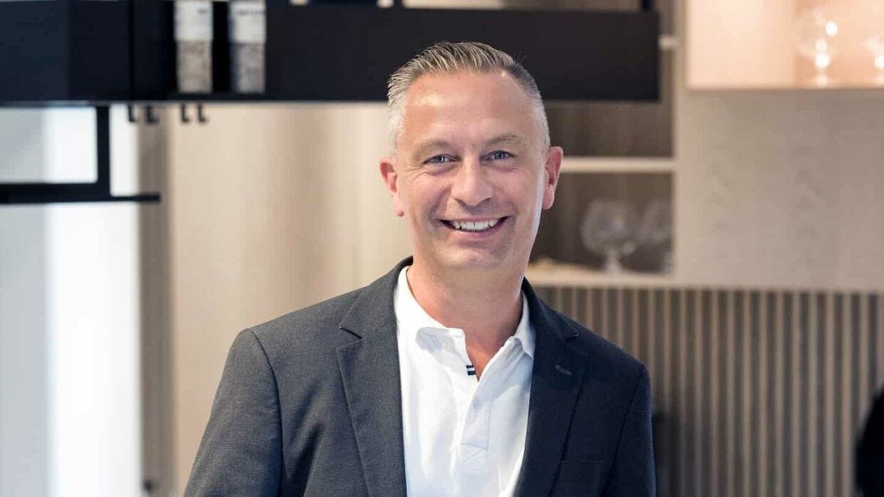 Kåre Stephansen var direktør og ejer af køkkenforretningen Invita i Randers. Foto: PR-foto.