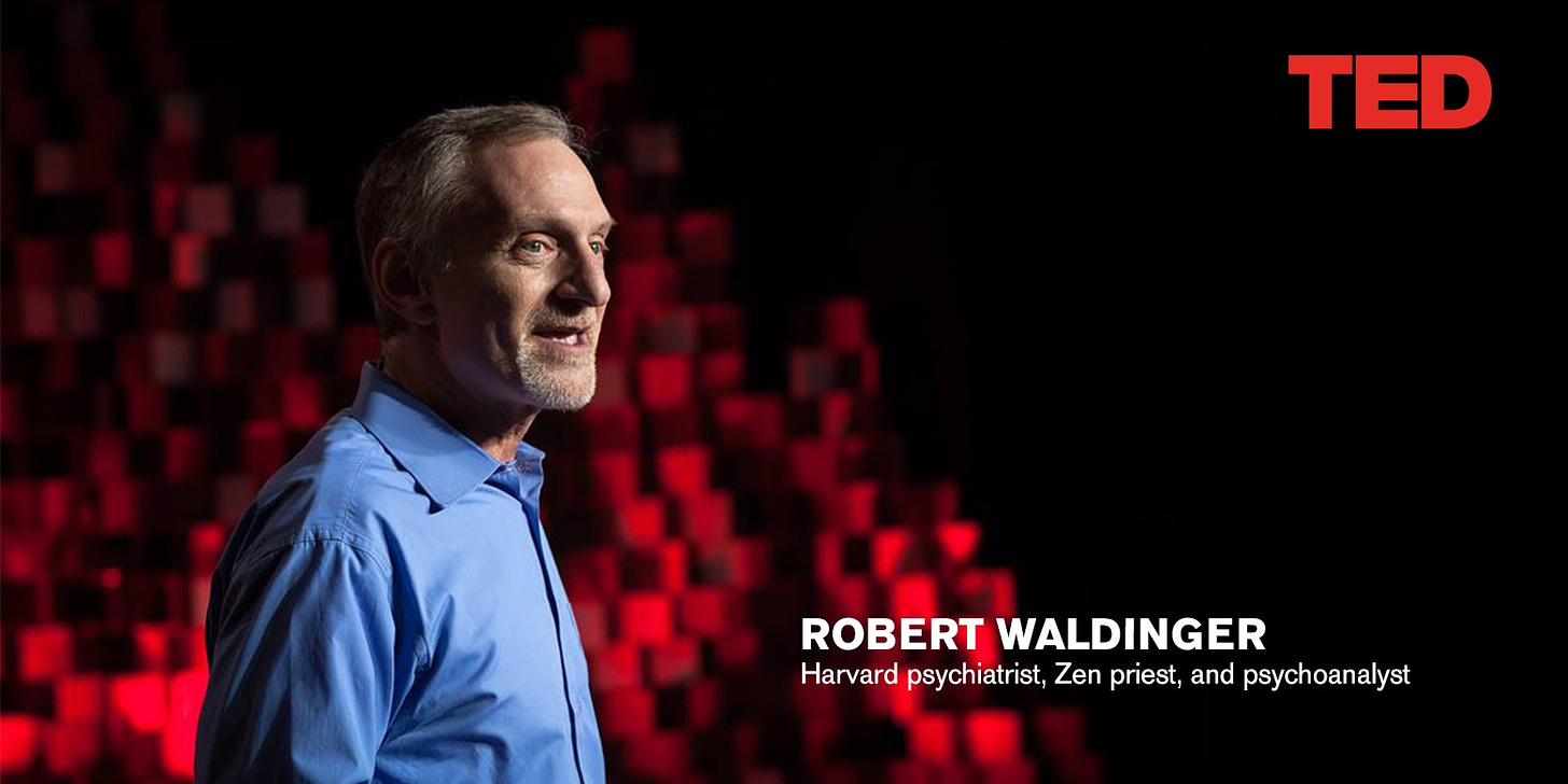 What makes a good life? Robert Waldinger Has Three Lessons for You