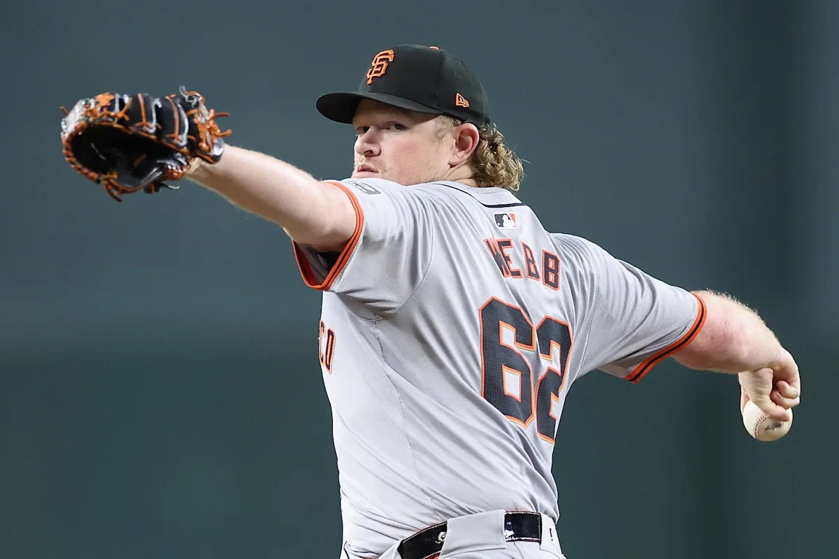 Giants pitcher Logan Webb's throwback style could be a useful lesson for  baseball's future - Yahoo Sports