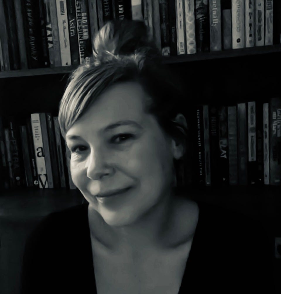 Black and white photo of author Susan Sanford Blades
