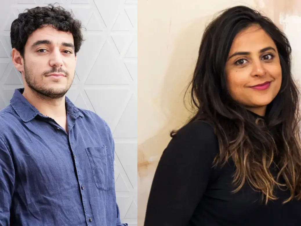 Michael Safi and Nosheen Iqbal, hosts of The Guardian's Today in Focus. Picture: Guardian News and Media