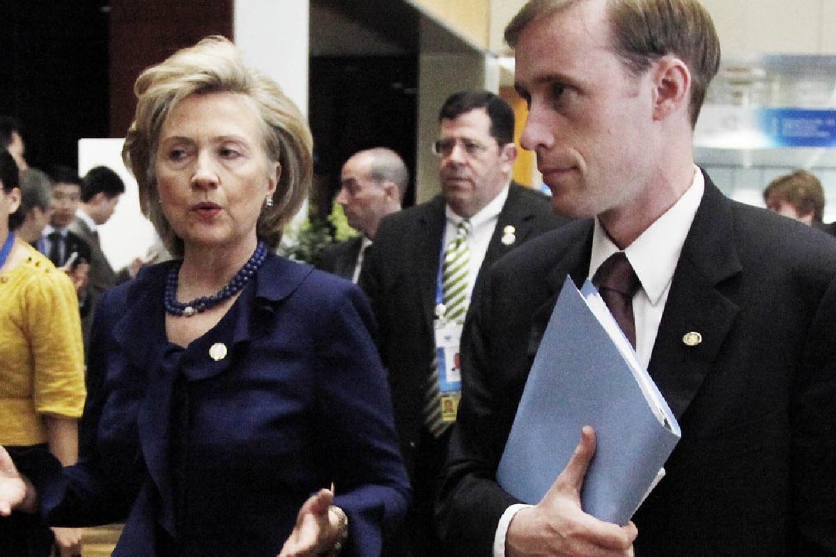 Hillary Clinton attends Jake Sullivan-Maggie Goodlander wedding - POLITICO