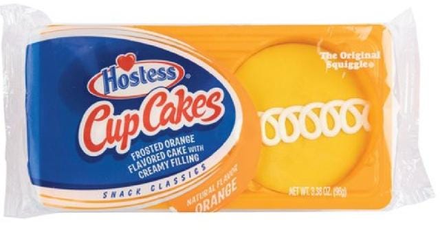 Hostess Cup Cakes Chocolate or Orange natural flavor 3.38 oz - SNSGIFTS4ALL