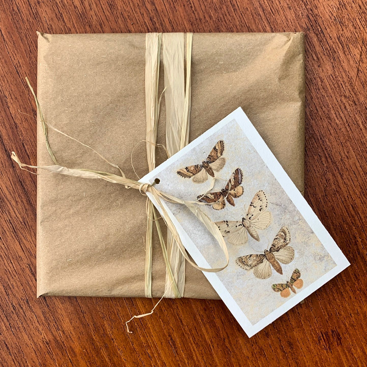 a beautifully wrapped purchase from Kettle of Fish Designs