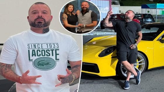 Influencer dies at 45 from a heart attack while getting a back tattoo