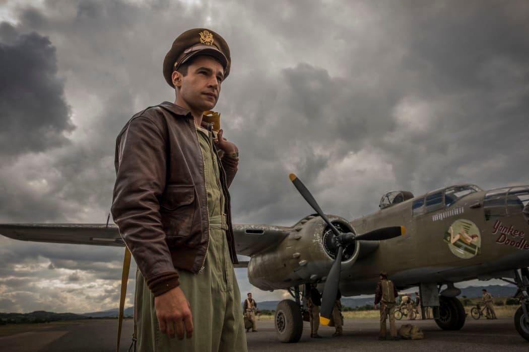 Yossarian (Christopher Abbott) in Catch-22. (Photo by: Philipe Antonello)