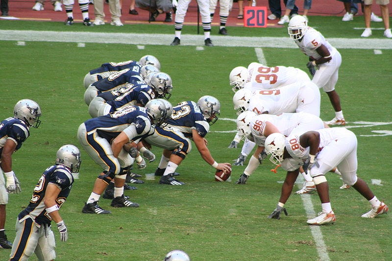 File:College football - Rice Owls vs Texas Longhorns.jpg