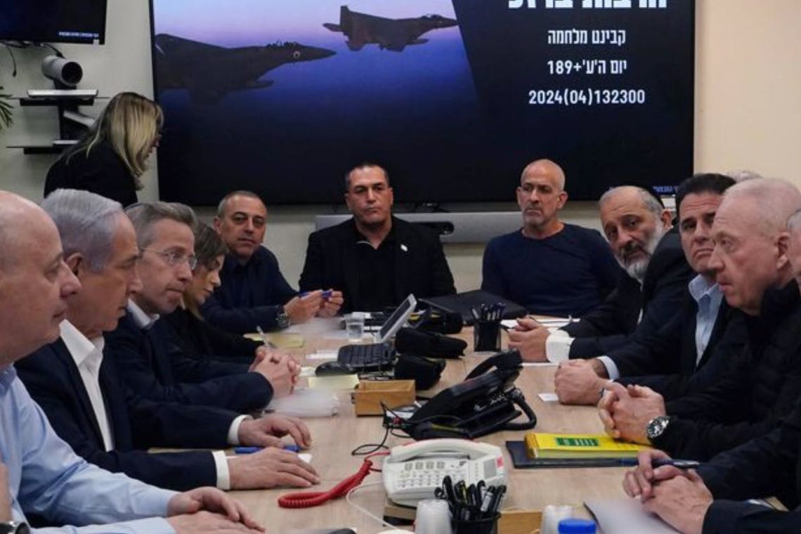 UPDATED 10:35 AM EDT  - Another Meeting of Israeli War Cabinet Has Begun - Response to Iran Strike