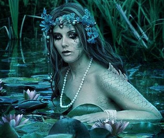 Ceasg (kee-ask) - mermaid-type creature in Scottish mythology described as having the upper torso of a beautiful young woman and the tail of a grilse (a salmon). The Ceasg inhabits the lakes and waterways of the Scottish highlands. If captured the...