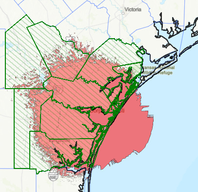 KHB41, Corpus Christi's NOAA Weather Radio's transmitter covers more than 300,000 people along the Coastal Bend of the Texas Gulf Coast. KHB41, Corpus Christi's NOAA Weather Radio's transmitter covers more than 300,000 people along the Coastal Bend of the Texas Gulf Coast.