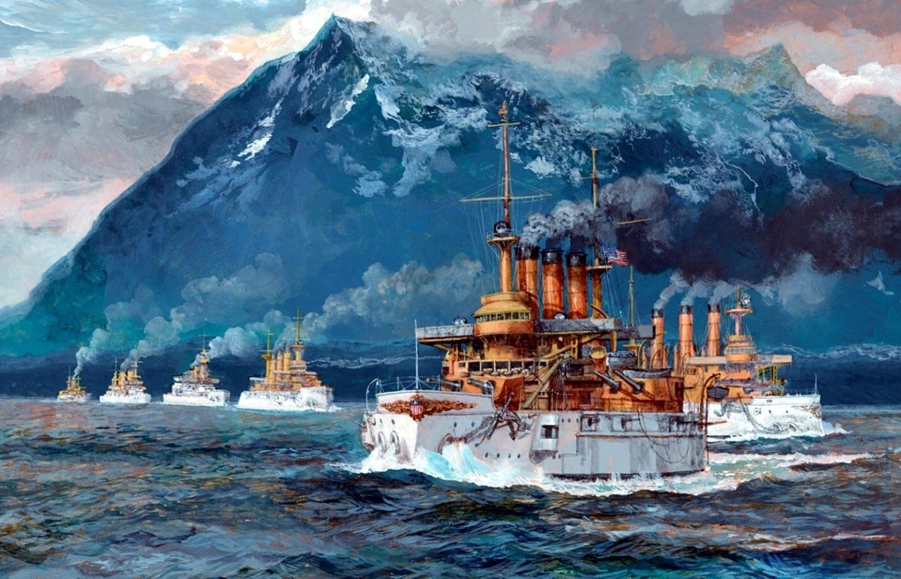 Acorazados: 1861-1918 — 1863 03-14 USS Mississipi - Tom Freeman