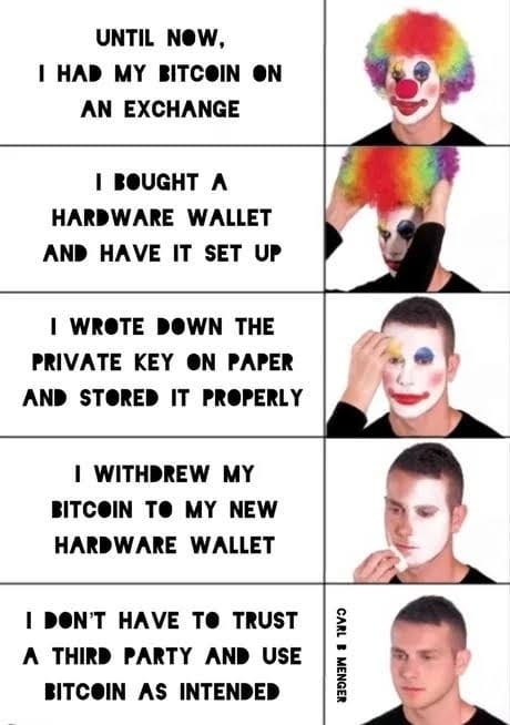 The best &#39;informative Bitcoin meme&#39; that I wish everyone c |  Kasonso-Cryptography على Binance Square