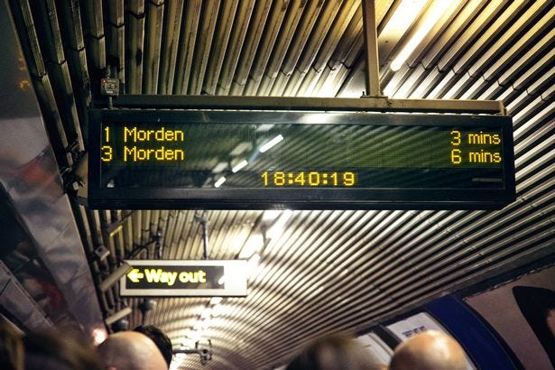 Morden is the southernmost station on the Northern Line