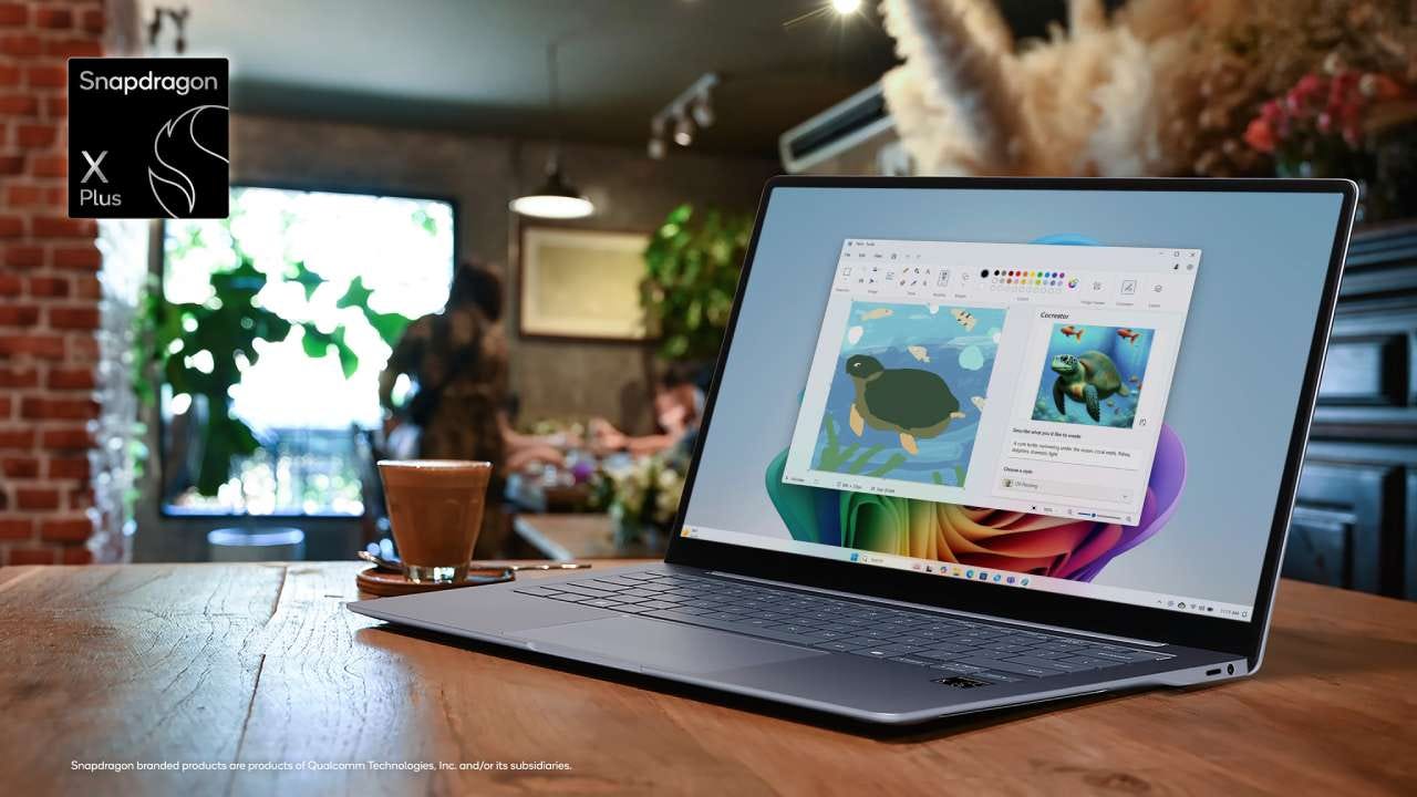 Snapdragon X Plus 8-Core in a laptop
