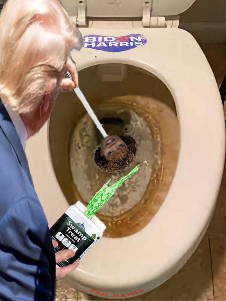 Jake Slade on X: "Get your Trump approved Karine Jean-Pierre toilet brush  now. Drain the swamp and clean the toilets. https://t.co/3QjkLbzRfA" / X