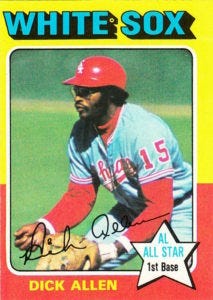 1975 Topps Dick Allen