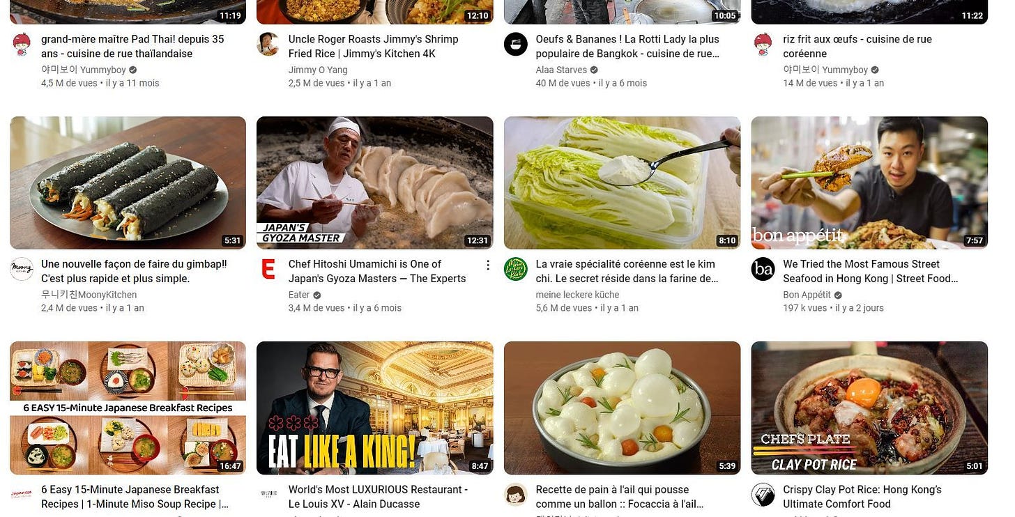 [GUIDE] Mon top des chaînes de cuisine sur YouTube