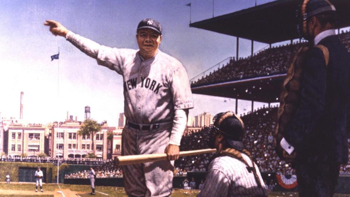 Called Shot: Babe Ruth's home run in 1932 World Series - Sports Illustrated