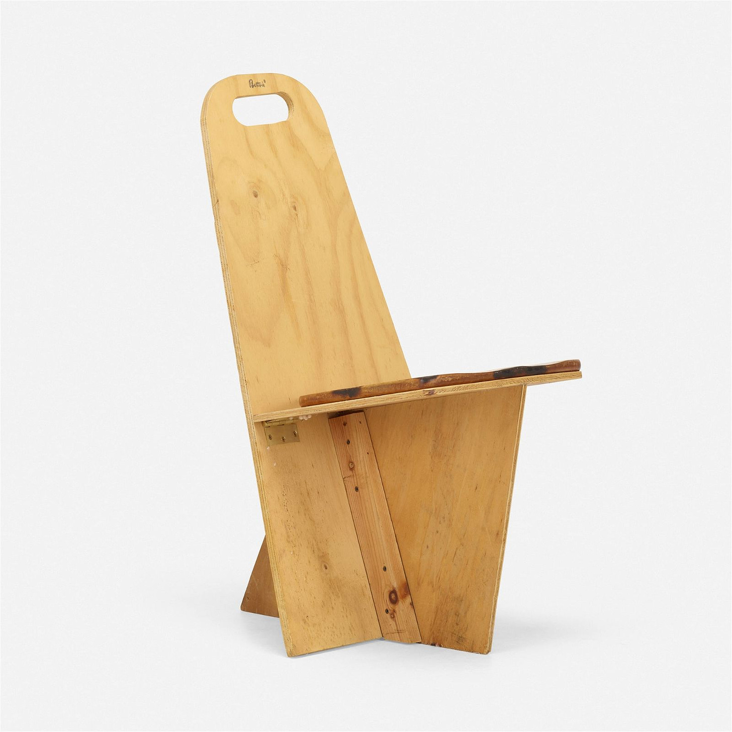 Val Bertoia, Prototype chair (B-1563) - 2