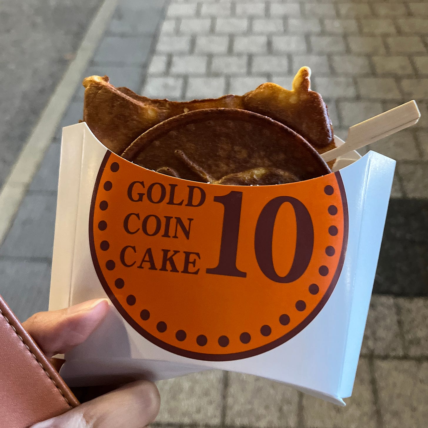 Korean coin cheese bread