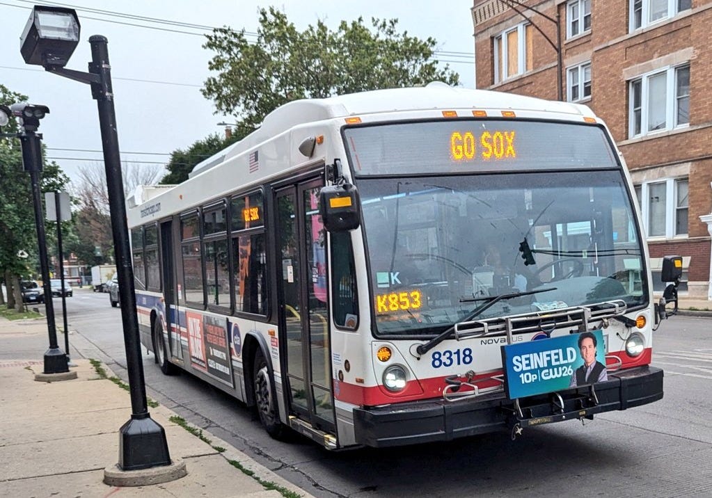 only Matt ✶ ✶ ✶ ✶ в X: „The CTA bus signs should switch from "GO SOX" to "GO  CUBS" at North Avenue just like Homan becomes Kimball  https://t.co/89wBAJiXyO“ / X
