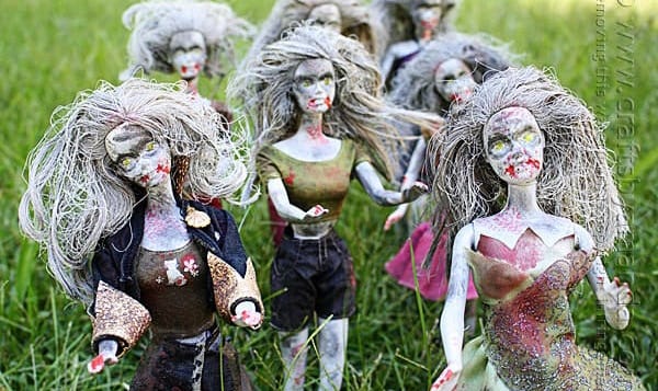 Barbie Zombies: Craft Inspired by The Walking Dead