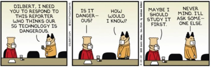 “Dilbert” on Writing a 5G Article - “Maybe I Should Study It First ...
