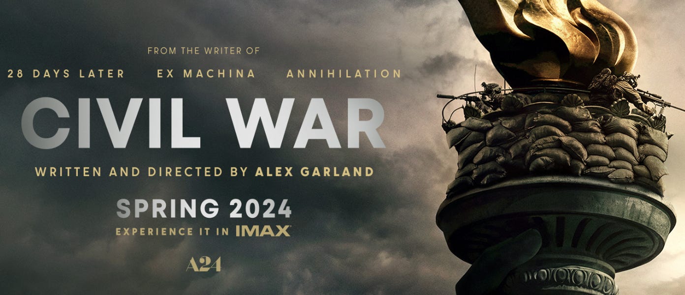Alex Garland's “Civil War” Explodes Into Theaters April 12 - Irish Film  Critic