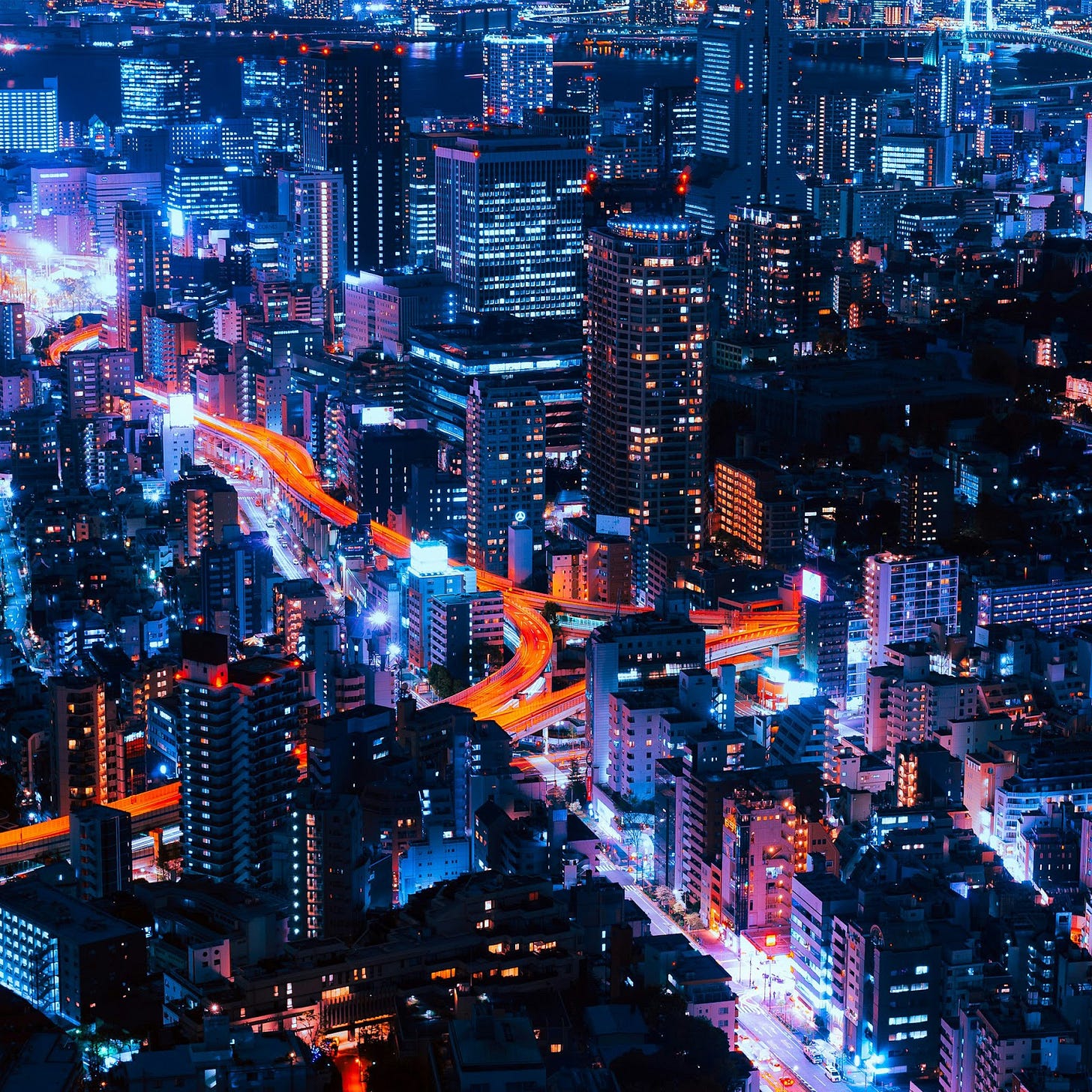 A birds-eye view of Tokyo in 2017