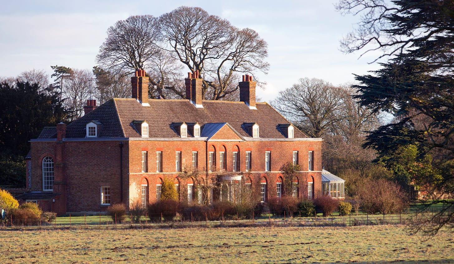 kate middleton and prince william's country home anmer hall