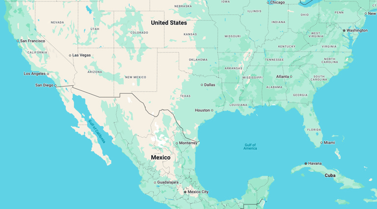 The body of water formerly named as "Gulf of Mexico" is now listed as "Gulf of America" on Google Maps as of Tuesday. Google Maps