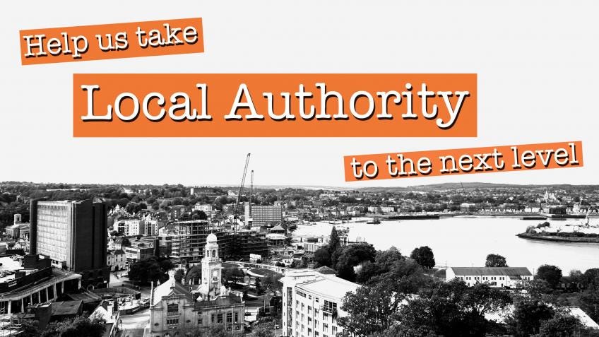 Help us take Local Authority to the next level