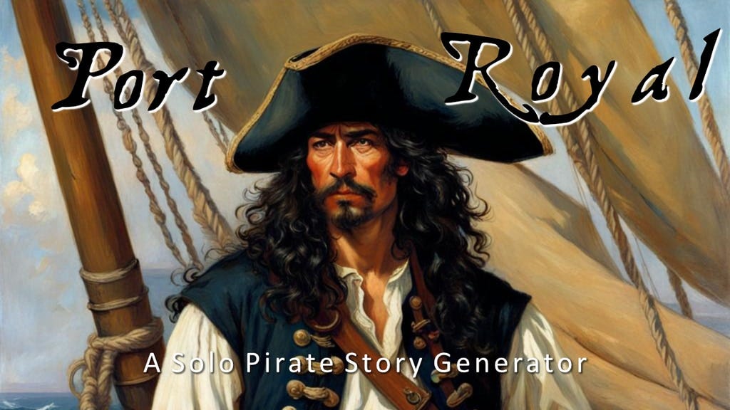 Project image for Port Royal: A Solo Pirate Story Generator