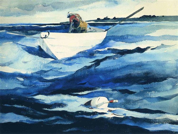 The Lobsterman - Andrew Wyeth - WikiArt.org