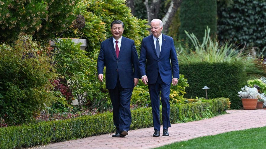 Joe Biden y Xi Jinping