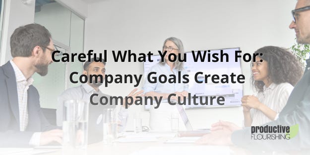 goals create company culture
