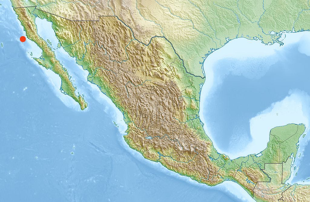 Location of Isla San Jerónimo (Carport, CC BY 3.0, Wikimedia Commons)